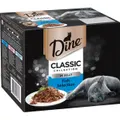 Dine Multipack Classic Collection In Jelly Fish Selection Wet Cat Food Pouches 12 X 85g
