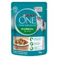 Purina One Adult Hairball Chicken Wet Cat Food 70g
