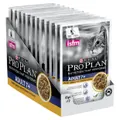 Pro Plan Adult 7 Plus Chicken Gravy Wet Cat Food Pouches 12 X 85g