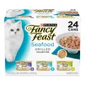 Fancy Feast Variety Pack Seafood Grilled Wet Cat Food 24 X 85g