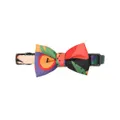 Pidan Cat Bow Tie Collar Color Block Fauvism Each