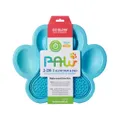 Pet Dreamhouse Paw 2 In 1 Slow Feeder Bowl Lick Pad Combo Blue Each