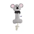 Paws For Life Koala With Rope And Squeaker Plush Dog Toy Each