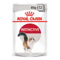 Royal Canin Adult Instinctive Gravy Wet Cat Food Pouches 12 X 85g