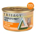 Trilogy Complete Prey Farm Raised Chicken Pate Wet Cat Food 85g