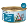 Trilogy Wild Caught Tuna In Bone Broth Wet Cat Food 85g