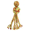 Kong Wubba Weaves With Rope Dog Toy Large