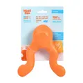 West Paw Tizzi Treat Tug Tough Dog Toy Orange Small