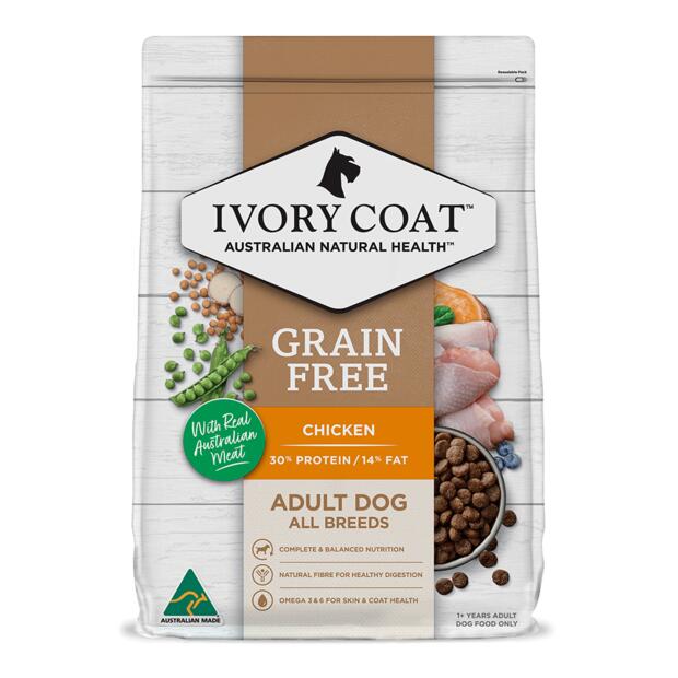 Ivory Coat Grain Free Adult Chicken Dry Dog Food