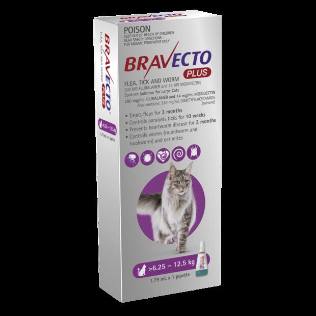 Bravecto Plus For Large Cats
