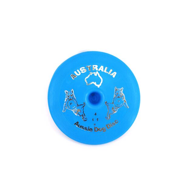 Aussie Dog Disc Blue