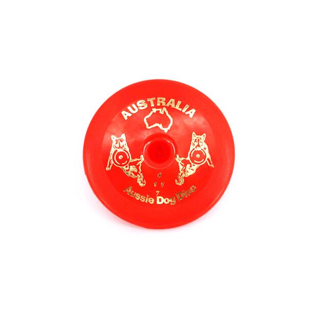 Aussie Dog Disc Red