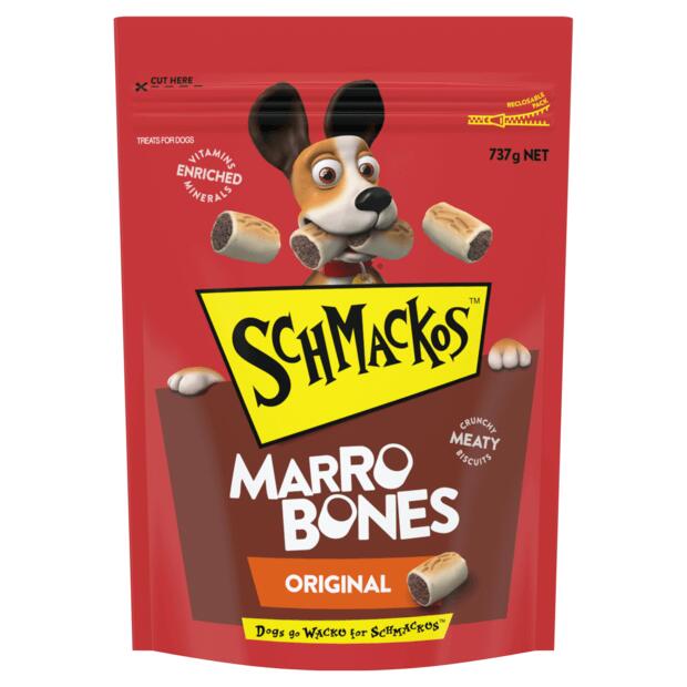 Schmackos Marrobones Crunchy Dog Treats