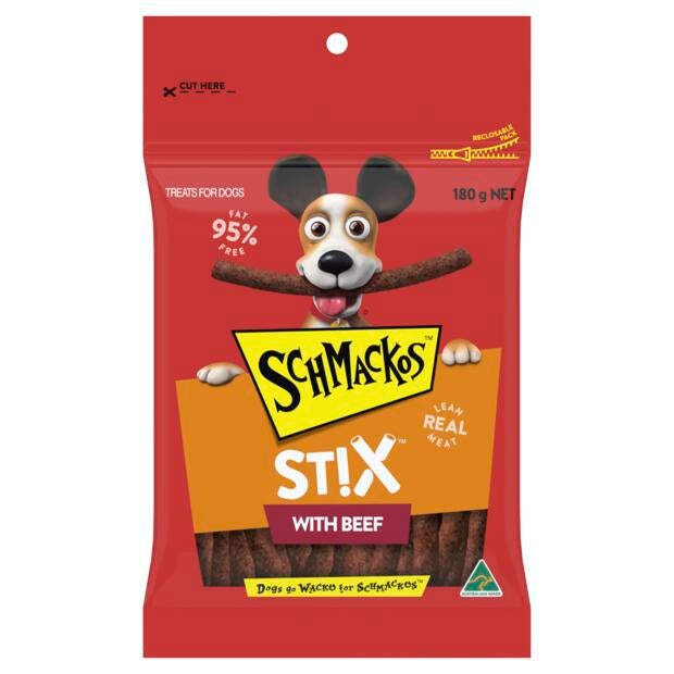 Schmackos Beef Stix Dog Treats