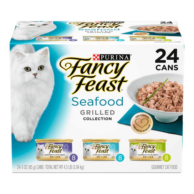 Fancy Feast Variety Pack Seafood