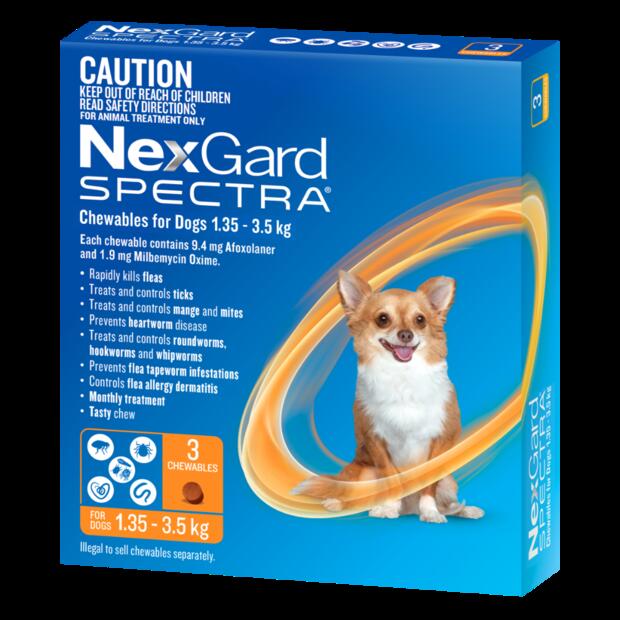 Nexgard Spectra Very Small Dog