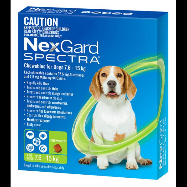 Nexgard Spectra Medium Dog