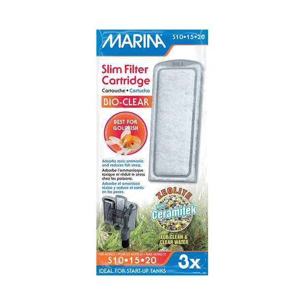 Marina Slim Power Filter Bio Clear Replacement Zeolite Cartridge
