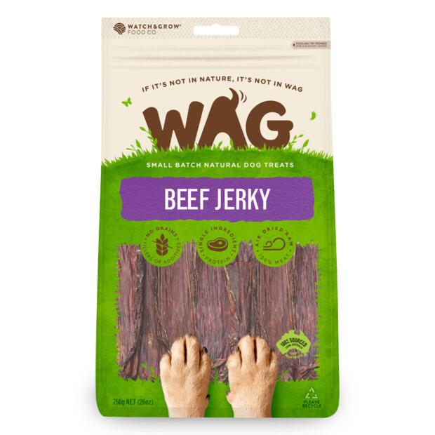 Wag Dog Treats Beef Jerky
