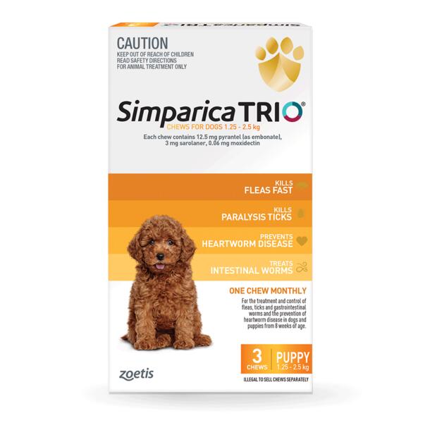 Simparica Trio Puppy