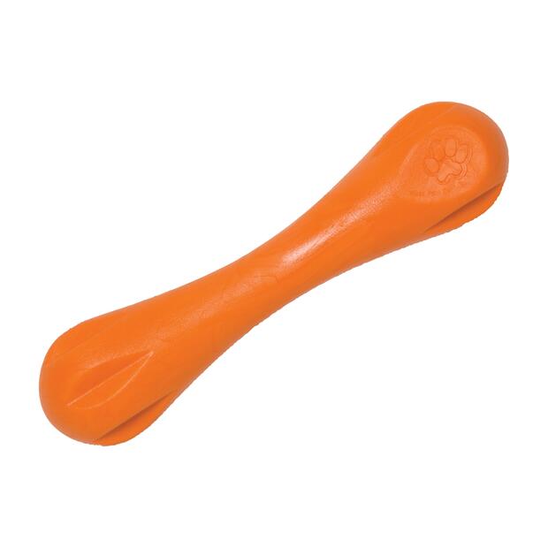 West Paw Hurley Fetch Tough Dog Toy Orange