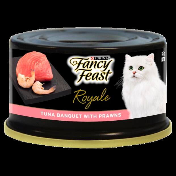 Fancy Feast Royale Tuna Banquet With Prawns