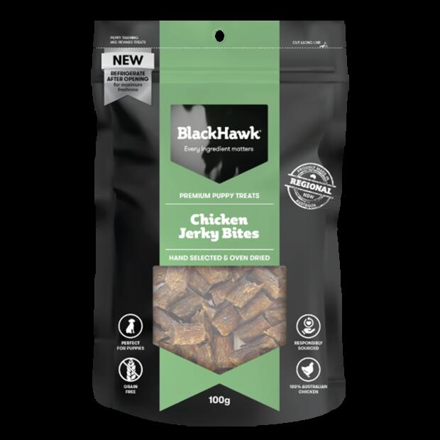 Black Hawk Chicken Bites Puppy Treats