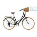 Ex Demo - Polygon Sierra Oosten - 8 Speed Women's Cruiser - City Bike [Colour: Black][Wheels: 26][Size: S-M (Height: 155 - 170cm)][Basket TP - 309]