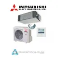 Fully Installed Mitsubishi Heavy Industries FDU125AVNXWVH Ducted System High Static 1 phase Back lit Controller