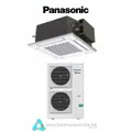 Panasonic S-1014PU3E / U-100PZH3R5 10kW 4-Way Deluxe Twin Fan Cassette | NanoeX | Single Phase