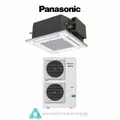 Panasonic S-1014PU3E / U-125PZH3R8 12.5kW 4-Way Deluxe Twin Fan Cassette | NanoeX | Three Phase