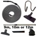 Hose and Standard Tool Kit - 9m or 12m for Vacumaid