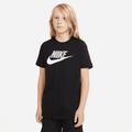 Nike Sportswear Older Kids' Cotton T-Shirt - Black