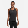 Nike Dri-FIT One Women's Slim Fit Tank Top - Black - 50% Recycled Polyester