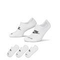 Everyday Plus Cushioned Nike Footie Socks - White
