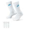 Nike Sportswear Everyday Essential Crew Socks (3 Pairs) - Multi-Colour - 50% Recycled Polyester