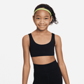 Nike Alate All U Older Kids' (Girls') Sports Bra - Black - 50% Recycled Polyester