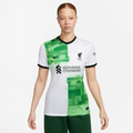 Liverpool F.C. 2023/24 Stadium Away Women's Nike Dri-FIT Football Shirt - White - 50% Recycled Polyester