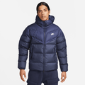 Nike Windrunner PrimaLoft® Men's Storm-FIT Hooded Puffer Jacket - Blue - 50% Recycled Polyester