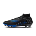 Nike Mercurial Superfly 9 Elite Firm-Ground High-Top Football Boot - Black