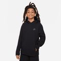 Nike Sportswear Tech Fleece Older Kids' (Boys') Pullover Hoodie - Black
