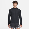 Nike Trail Men's Dri-FIT Long-Sleeve Running Top - Black - 50% Recycled Polyester