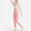 Nike Zenvy Women's Gentle-Support High-Waisted 7/8 Leggings - Pink