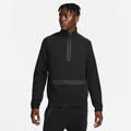 Nike Sportswear Tech Fleece Men's 1/2-Zip Sweatshirt - Black - 50% Sustainable Blends