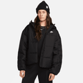 Nike Sportswear Classic Puffer Women's Therma-FIT Loose Hooded Jacket - Black