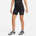 Nike Sportswear Classic Women's High-Waisted 20.5cm (approx.) Biker Shorts - Black