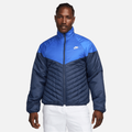 Nike Sportswear Windrunner Men's Therma-FIT Water-Resistant Puffer Jacket - Blue - 50% Recycled Polyester