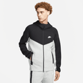 Nike Sportswear Tech Fleece Windrunner Men's Full-Zip Hoodie - Grey - 50% Sustainable Blends