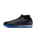 Nike Mercurial Superfly 9 Academy Turf High-Top Football Shoes - Black