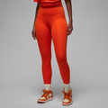 Nike Jordan Sport Women's Leggings - Red - 50% Recycled Polyester